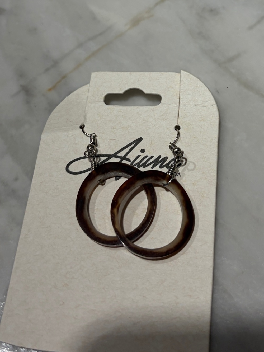 Ajuna Horn Hoop Earrings